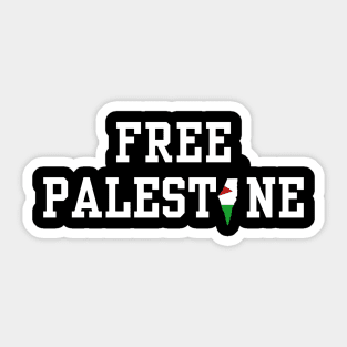 Free Palestine Sticker